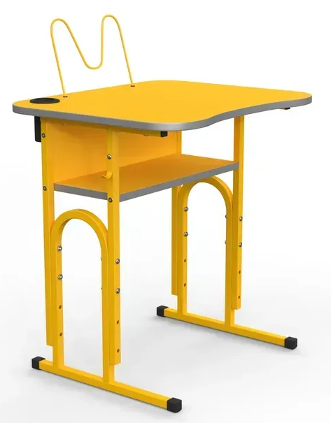 Стіл учнівський 05 №4-6/700х500 без полиці МФ Вересень